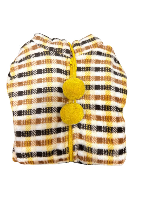 Vestaglia Ragazza Milk and Honey Adela in Flanella – Made in Italy