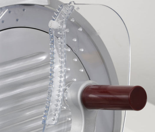 Rgv luxury italia 275 s affettatrice domestica con ciabatta smontabile e sistema easy clean lama 275 mm, 150 watt