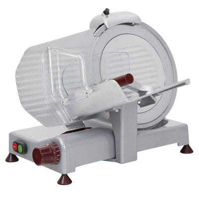 Rgv luxury italia 275 s affettatrice domestica con ciabatta smontabile e sistema easy clean lama 275 mm, 150 watt