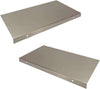 RICAMBIO CAPPA 32x18.5 cm PROTEZIONE PENSILE CUCINA ALETTE ACCIAIO CAPPE CUCINA RICAMBI