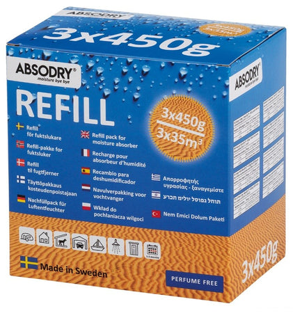 Ricarica Absodry Classic 3 X 450Gr Assorbiumido