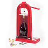Turabottiglie Crow and cork tappatrice a cremagliera colonna per tappi corona ed in sughero