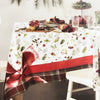 Riviera Tovaglia Natalizia in Twill Antimacchia Noel - Varie Dimensioni 2411S