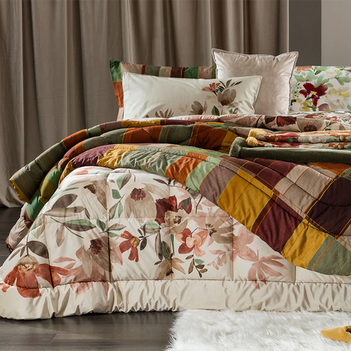 Riviera Trapunta Matrimoniale in Velluto Isabel LG0710 S150