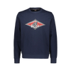 Felpa Bear Crew Neck Big Logo sky captain