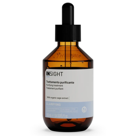 Trattamento Purificante Cute Insight – Lozione Detox per Cuoio Capelluto con Rosmarino e Timo Bio, Riequilibrante Anti Impurità e Sebo in Eccesso