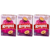 ROYAL GELATINA PASSION FRUIT FRUTTO DELLA PASSIONE MARACUJA 114g x 3 pezzi PAESE DI ORIGINE PORTOGALLO