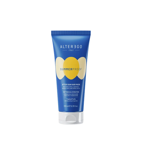 Alterego summer proof after sun hair mask 200 ml, nutre e protegge i capelli dal sole, salsedine e cloro