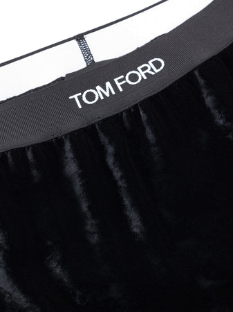 Tom Ford Minigonna in Velluto Nero da donna