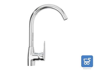 Rubinetto Cucina di Casa LIVARNO Home Con Funzione Risparmio Idrico Ottone Cromato