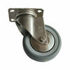 Ruota 150x30 mm con supporto inox