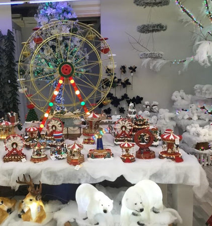 Scena animata a Led Ruota Panoramica con musica, luci e movimento