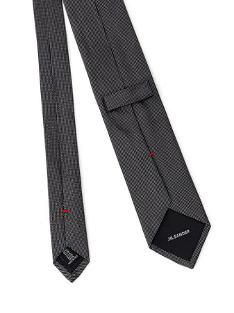 JIL SANDER Cravatta 7 cm in Seta Jacquard Jil Sander da uomo