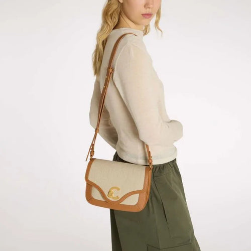 COCCINELLE C-ME CANVAS SS25 SUA 15 01 01 552 da donna