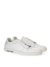 Roberto Cavalli Sneakers Bassa in Pelle Bianca da donna