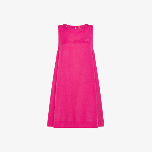 Sun68 Abito donna shorts dress beach linen S35270