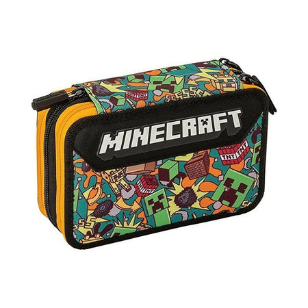 ASTUCCIO TRIPLO CON COLORI MINECRAFT
