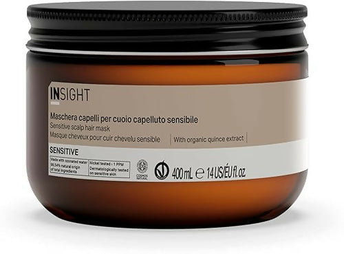 Insight sensitive maschera cute sensibile 400 ml previene l'arrossamento della cute sensibile placando le irritazioni