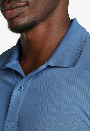 calvin klein POLO THERMO TECH PIQUE SLIM POLO da uomo