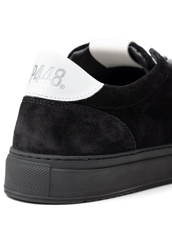 P448 Sneakers Soho-M nere scamosciate da uomo