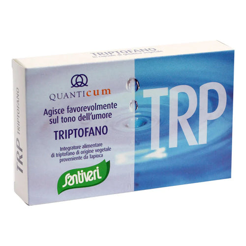 Triptofano - agisce favorevolmente sul sistema nervoso e la funzione psicologica -40 capsule