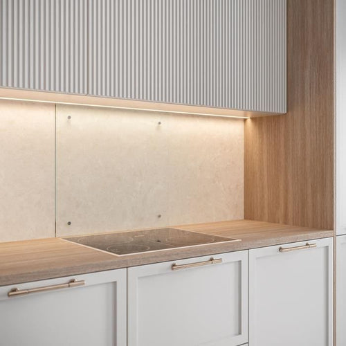 FONDO CAPPA IN VETRO TRASPARENTE SAINT GOBAIN 70x90