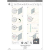 Base cappa in vetro smaltato nero Saint-Gobain 45x60