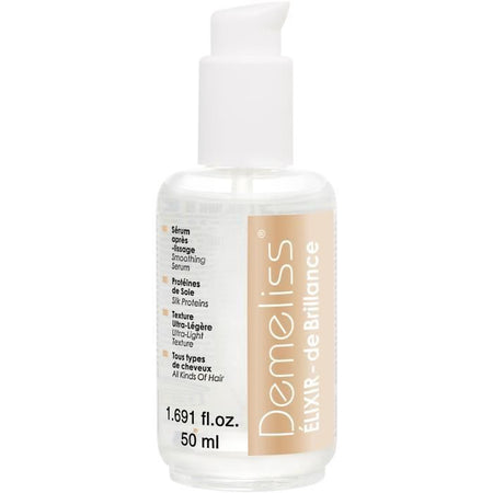 SAINT ALGUE 3992 - Scatola Demeliss Titanium: piastra Steam + trattamento Elixir Ritual shine 50ml - 150C a 230C - Auto stop