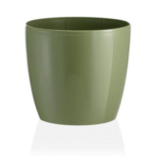 Vaso tondo Madeira Luxy Colour in plastica colorati da esterno e giardino fiori piante