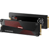 SAMSUNG - 990 PRO - SSD interno - 1 TB - Con dissipatore di calore - PCIe 4.0 - NVMe 2.0 - M2 2280 - Fino a 7450 MB/s (MZ-V9P1T0GW)