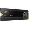 SAMSUNG - 990 PRO - SSD interno - 1 TB - Con dissipatore di calore - PCIe 4.0 - NVMe 2.0 - M2 2280 - Fino a 7450 MB/s (MZ-V9P1T0GW)