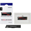 SAMSUNG - 990 PRO - SSD interno - 1 TB - Con dissipatore di calore - PCIe 4.0 - NVMe 2.0 - M2 2280 - Fino a 7450 MB/s (MZ-V9P1T0GW)