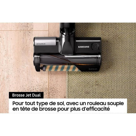 SAMSUNG Jet 85 Complete VS20C85G4TB - Aspirapolvere a scopa - - 580 W - Blu