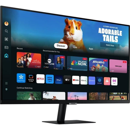 Schermo PC - SAMSUNG - SMART MONITOR M5 CM500 - 32 FHD - Pannello VA - 60Hz - HDR10 - HDMI - Altoparlanti - Nero