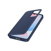 Custodia Smart View per Galaxy S24 FE con porta carte, blu