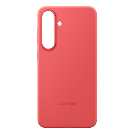 Custodia in silicone corallo per Galaxy S25+