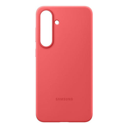 Custodia in silicone corallo per Galaxy S25+