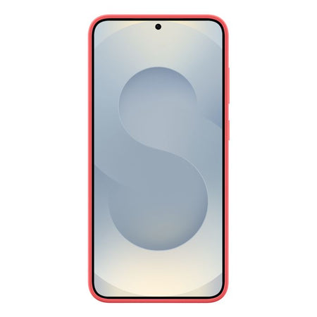 Custodia in silicone corallo per Galaxy S25+