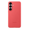Custodia in silicone corallo per Galaxy S25+
