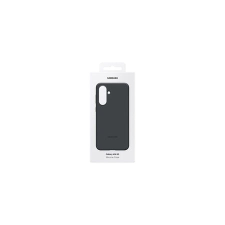 Custodia in silicone nero per Galaxy A36 5G