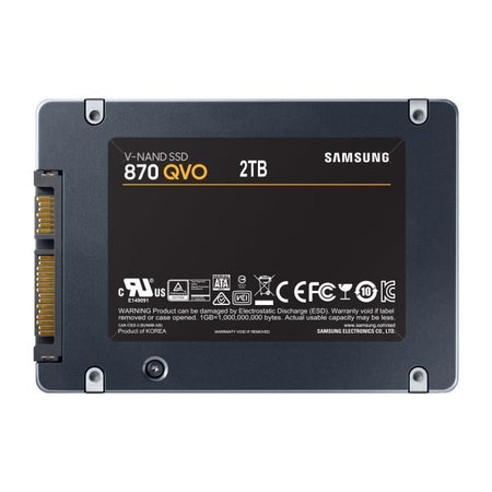 SSD interno SAMSUNG 870 QVO 2,5 '' ATA III 2 TB