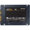 SAMSUNG - Unità SSD interna - 870 QVO - 4 TB - 2,5 (MZ-77Q4T0BW)