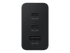 Samsung Triple USB Charger A+C+C PD 65W (35W+25W+5W) nero