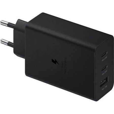Samsung Triple USB Charger A+C+C PD 65W (35W+25W+5W) nero