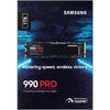 Samsung 990 Pro - Disco rigido SSD - 1 TB - PCIEGEN4.0 X4 - NVME2.0 - M.2 2280