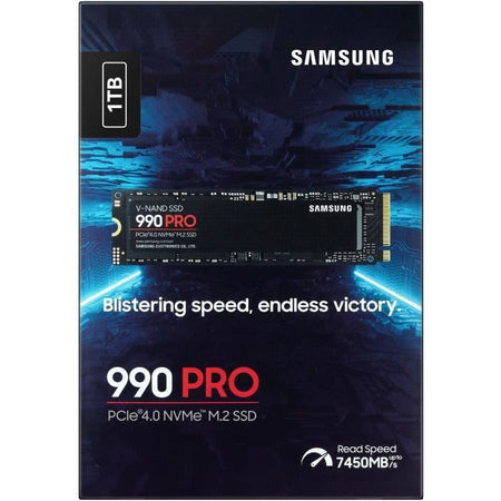 Samsung 990 Pro - Disco rigido SSD - 1 TB - PCIEGEN4.0 X4 - NVME2.0 - M.2 2280