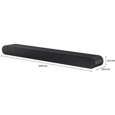 SAMSUNG - Soundbar HW-S50B One Body Subwoofer integrato 3.0Ch + Bluetooth
