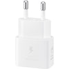 Caricabatterie rapido SAMSUNG Sector - USB C da 25 W (con cavo) - Bianco