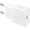 Caricabatterie rapido SAMSUNG Sector - USB C da 25 W (con cavo) - Bianco