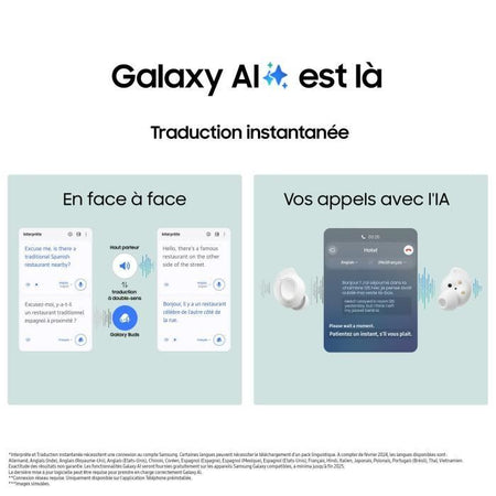 SAMSUNG Galaxy Buds FE Bianco